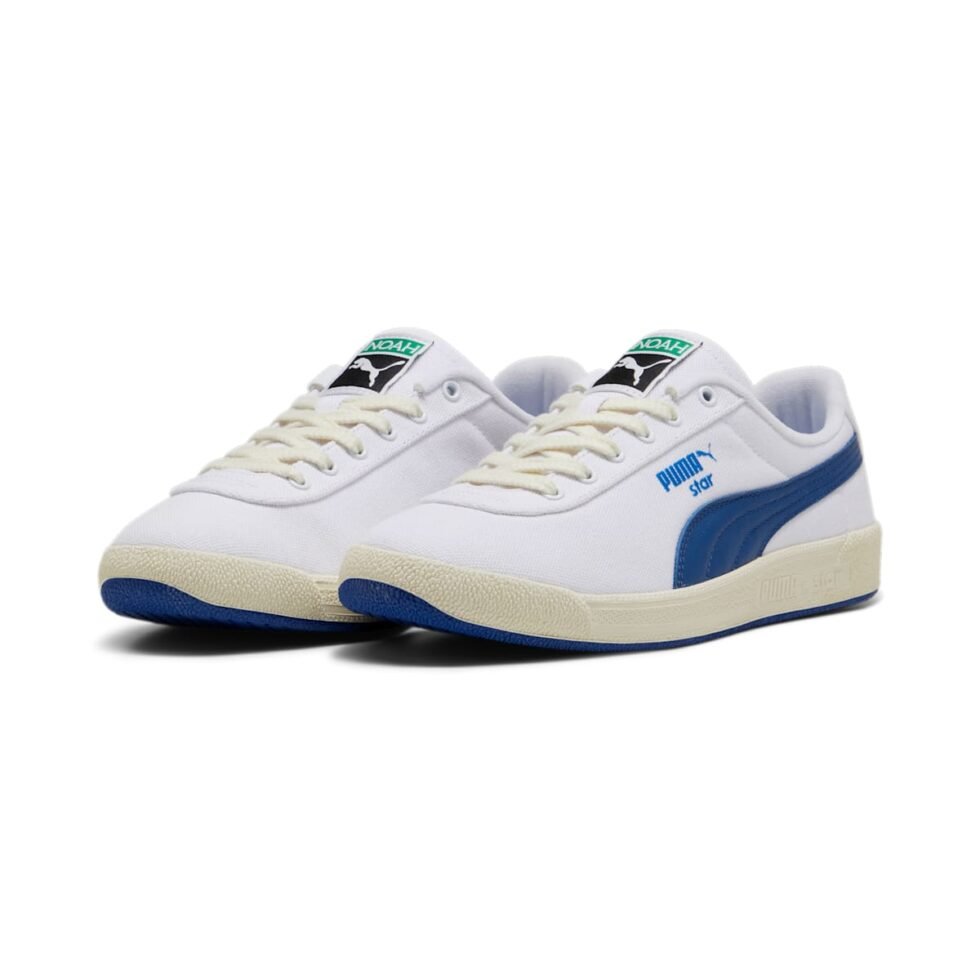 PUMA x Noah Canvas Star 'White Clyde Royal' 396123-01 - Image 3