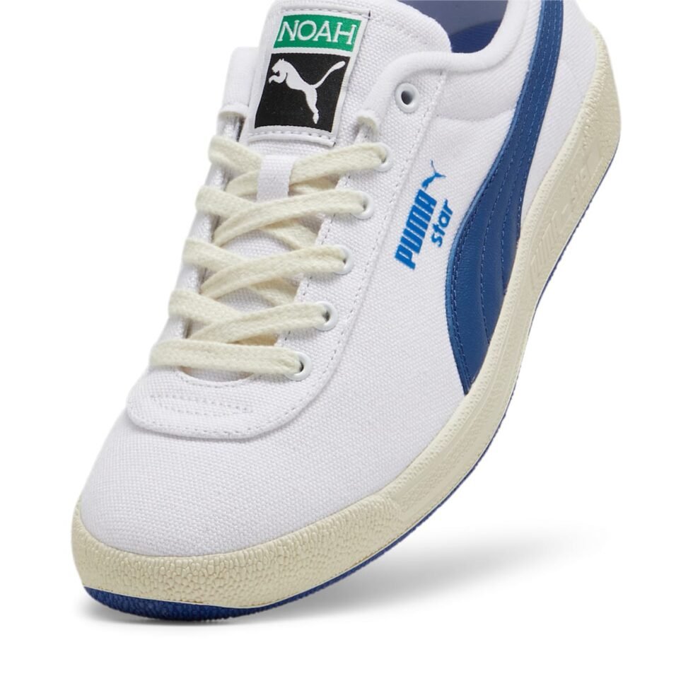 PUMA x Noah Canvas Star 'White Clyde Royal' 396123-01 - Image 5