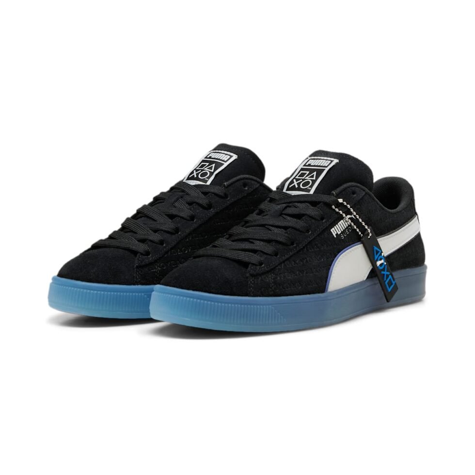 PUMA x Playstation Suede 'Black Glacial Grey' 396246-02 - Image 3