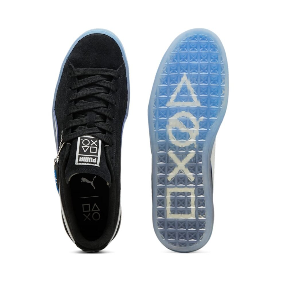 PUMA x Playstation Suede 'Black Glacial Grey' 396246-02 - Image 6