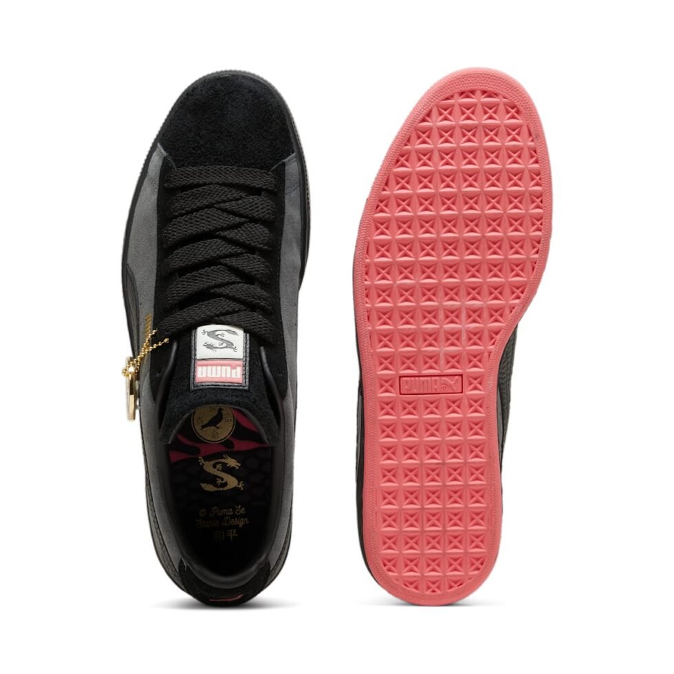 PUMA x STAPLE Suede 'Black Shadow Grey' 396253-01 - Image 4