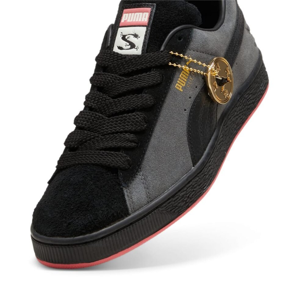 PUMA x STAPLE Suede 'Black Shadow Grey' 396253-01 - Image 5