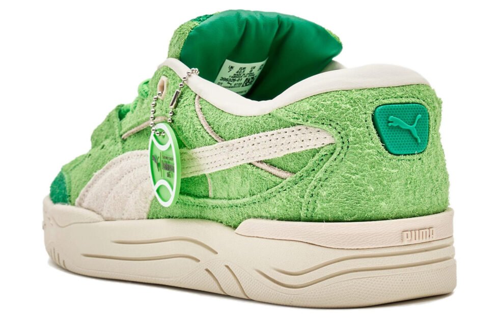 PUMA X Balansa 180 Suede Shoes 'Archive Green' 396326-01 - Image 4