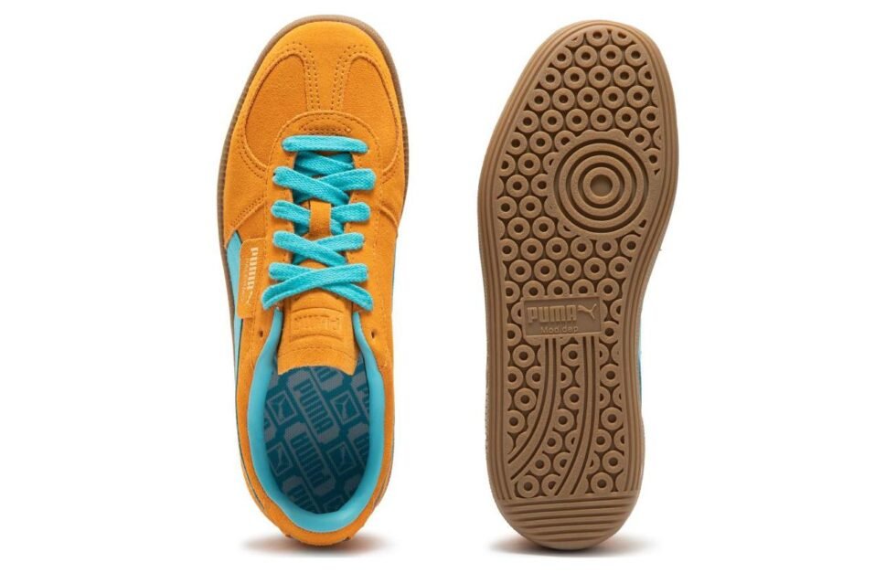 Puma Palermo 'Dark Cheddar Bright Aqua' 396463-13 - Image 5