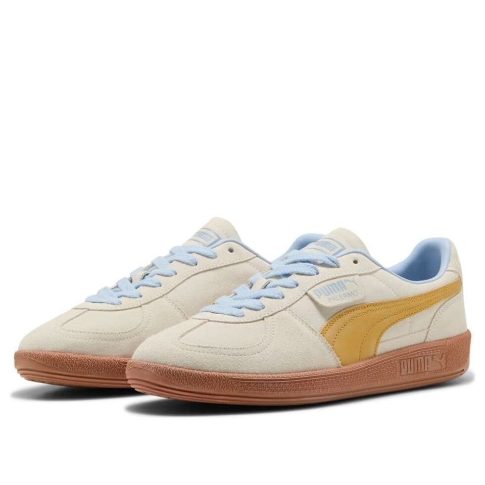 PUMA Palermo 'Warm White Archive Gold' 396463-62 - Image 2