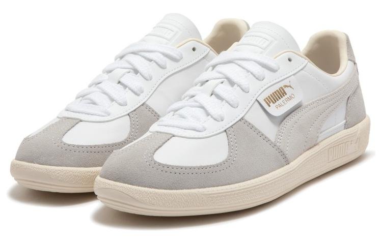 Puma Palermo Leather 'White Cool Light Grey' 396464-02 - Image 5