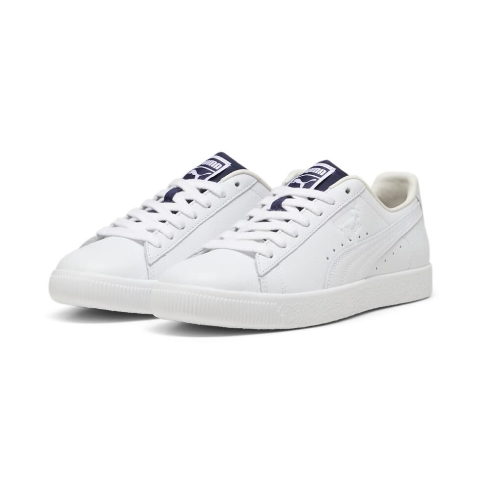 PUMA Clyde Varsity 2 'White Blue' 396491-02 - Image 3