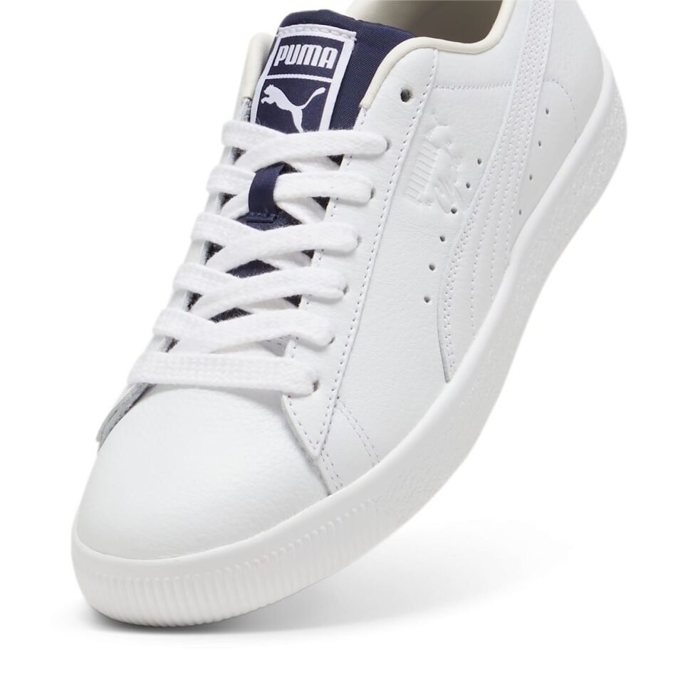PUMA Clyde Varsity 2 'White Blue' 396491-02 - Image 5