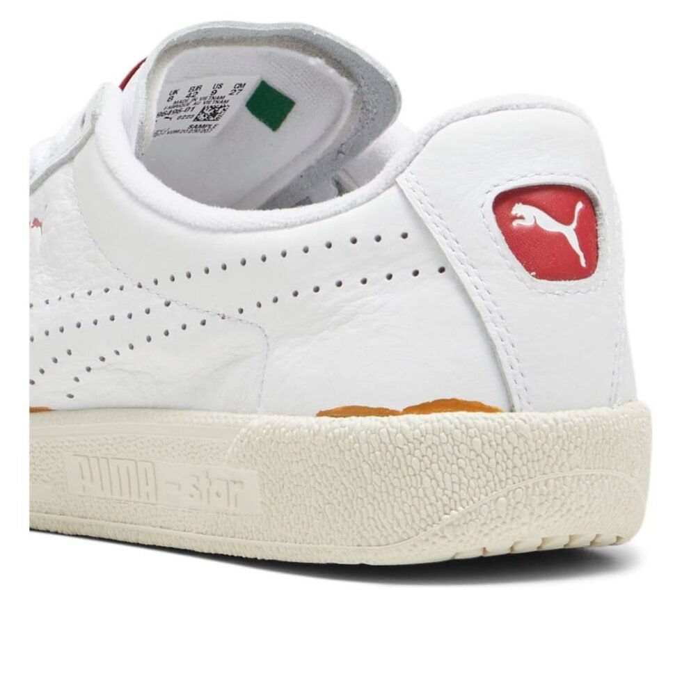 PUMA Clyde Neverworn III 'White Club Red' 396496-01 - Image 5