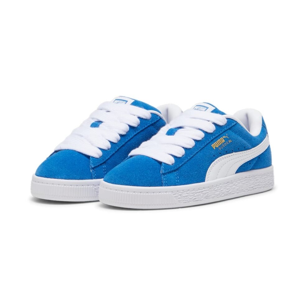 (PS) PUMA Suede XL 'Royal White' 396578-01 - Image 3