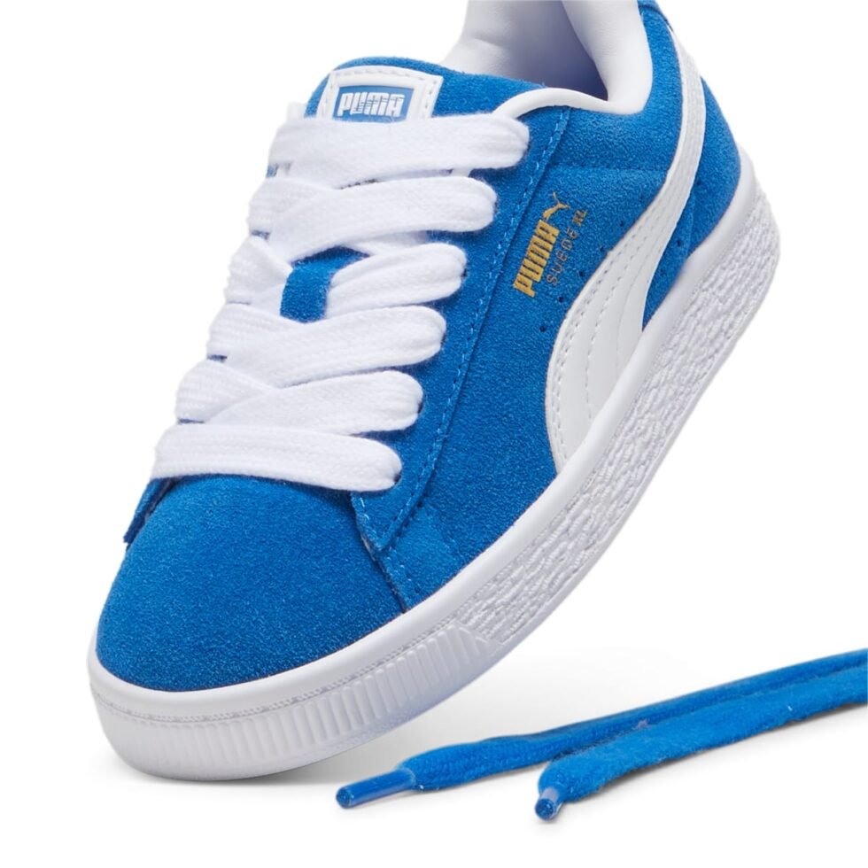 (PS) PUMA Suede XL 'Royal White' 396578-01 - Image 5