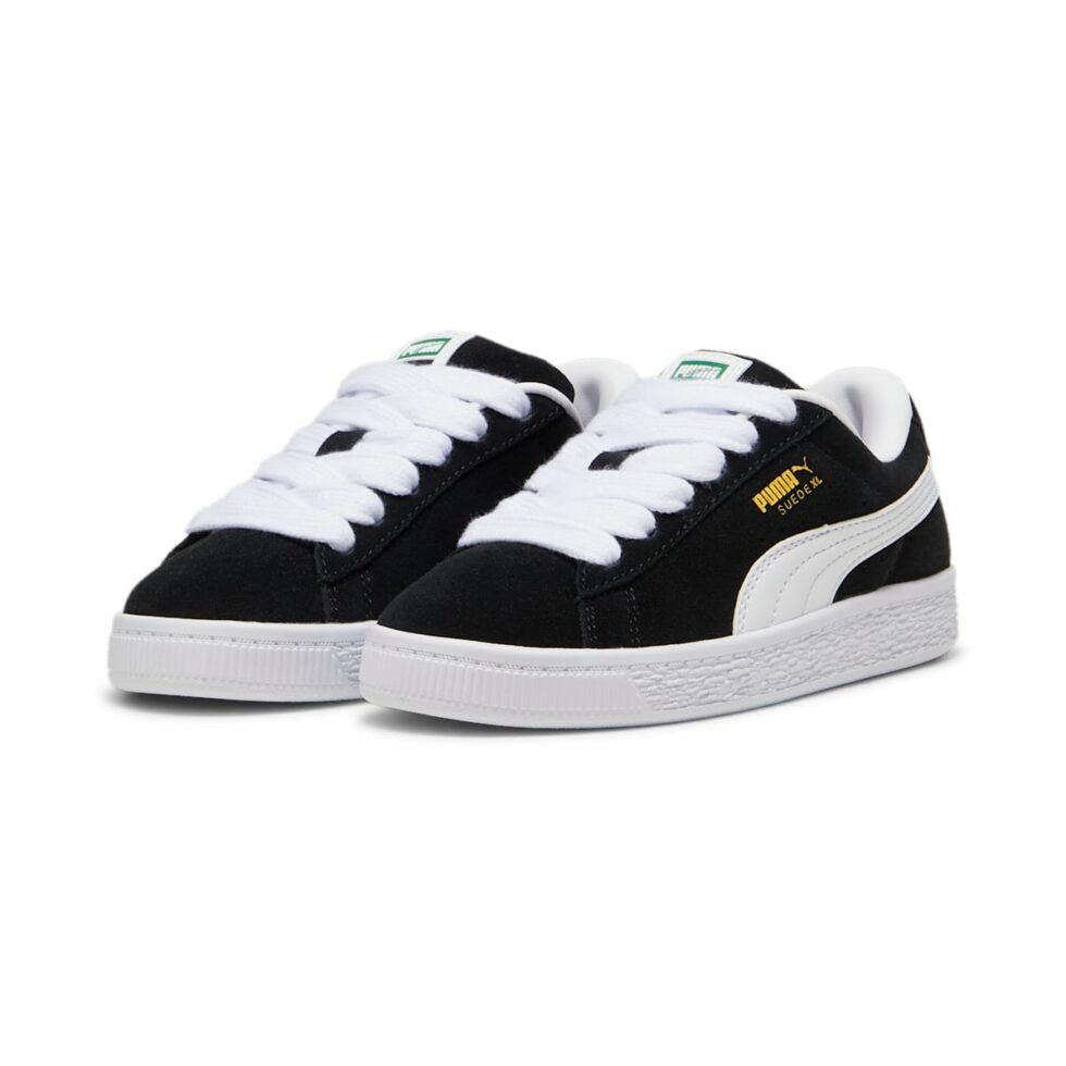 (PS) PUMA Suede XL 'Black White' 396578-02 - Image 3