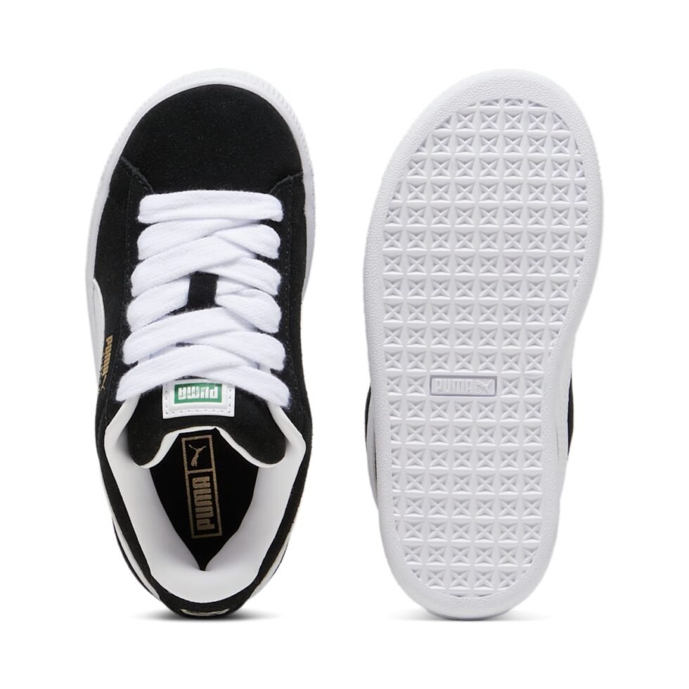 (PS) PUMA Suede XL 'Black White' 396578-02 - Image 4
