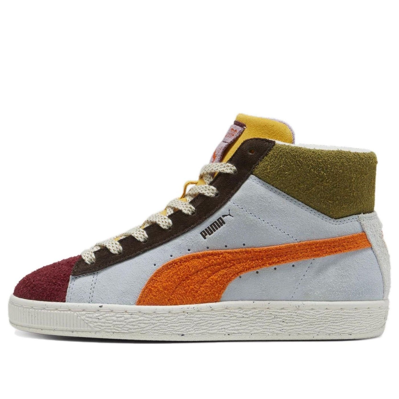 (WMNS) PUMA Lemlem x Suede Mid 'Icy Blue Cayenne Pepper' 396629-01