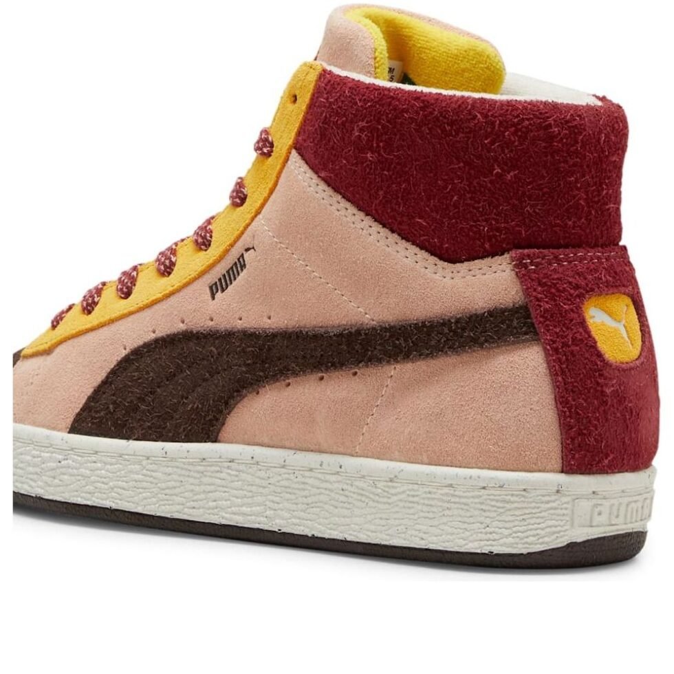 (WMNS) PUMA x lemlem Suede Mid 'Dark Chocolate Rose Quartz' 396629-02 - Image 6