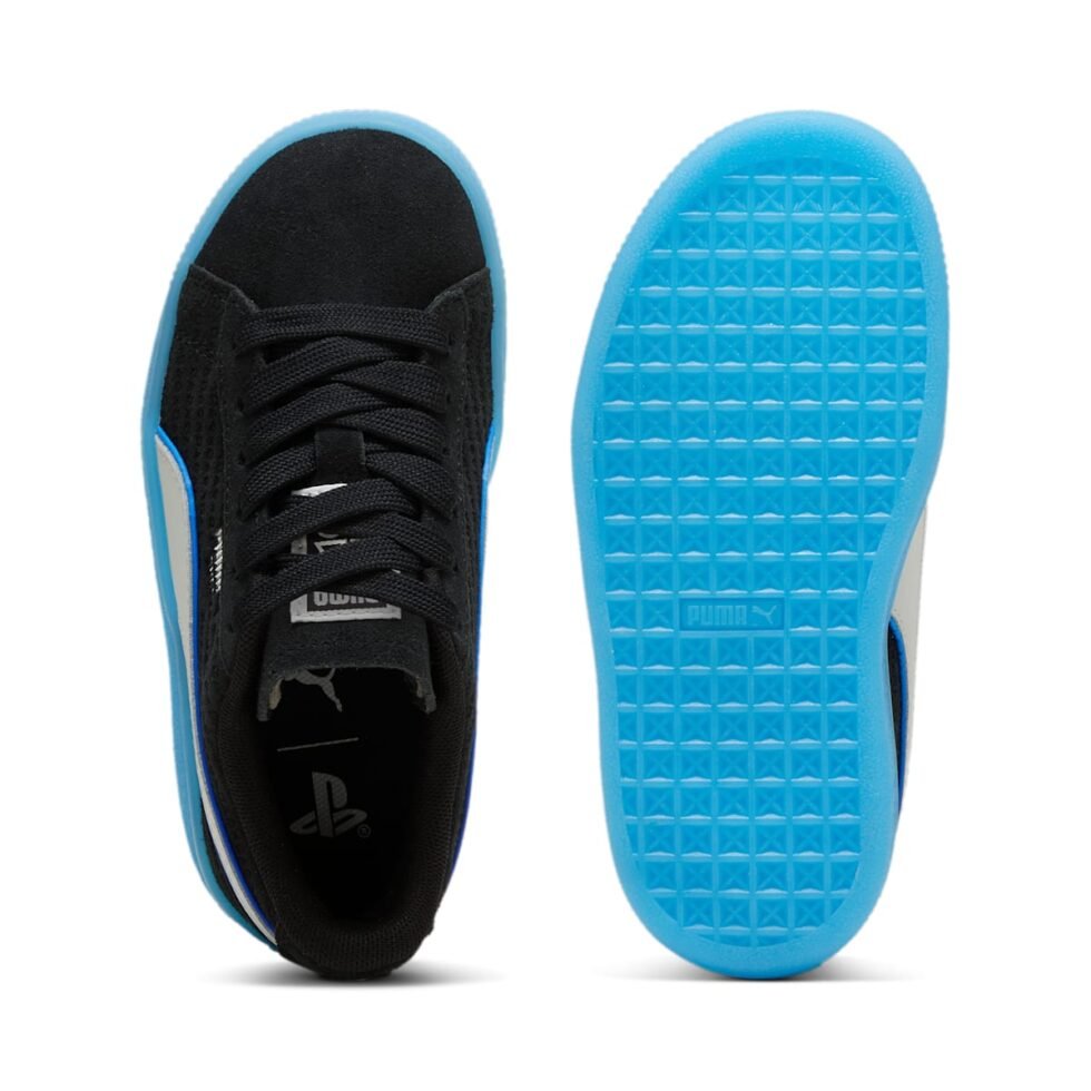 (PS) PUMA x PlayStation Suede 'Black Glacial Grey' 396656-02 - Image 4
