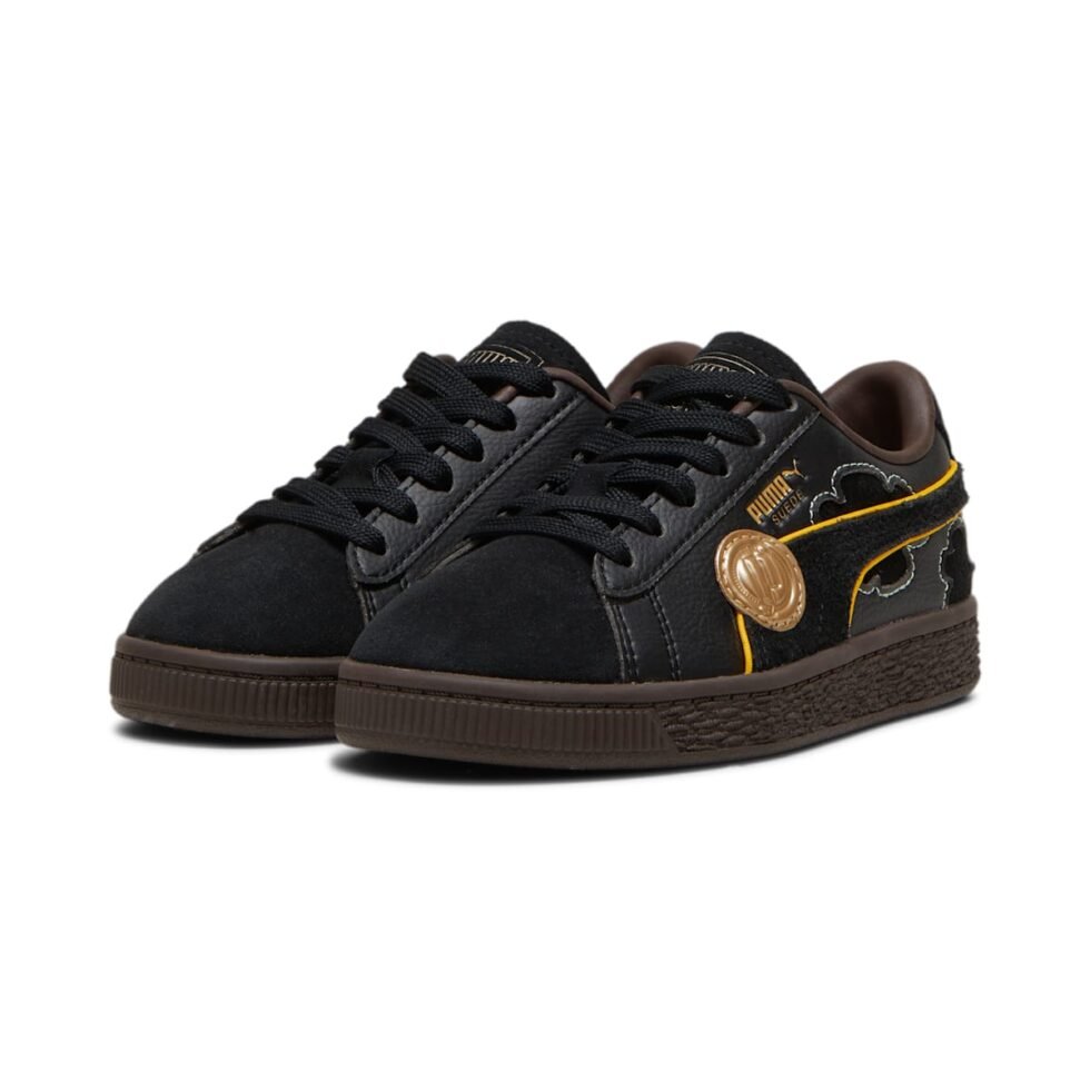 (PS) PUMA x One Piece Suede 'Blackbeard' 396725-01 - Image 3