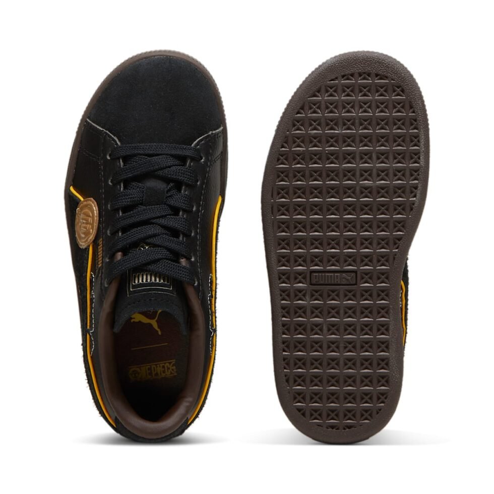 (PS) PUMA x One Piece Suede 'Blackbeard' 396725-01 - Image 4