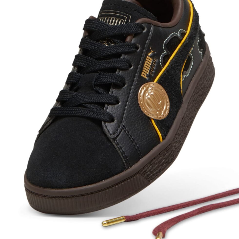 (PS) PUMA x One Piece Suede 'Blackbeard' 396725-01 - Image 5