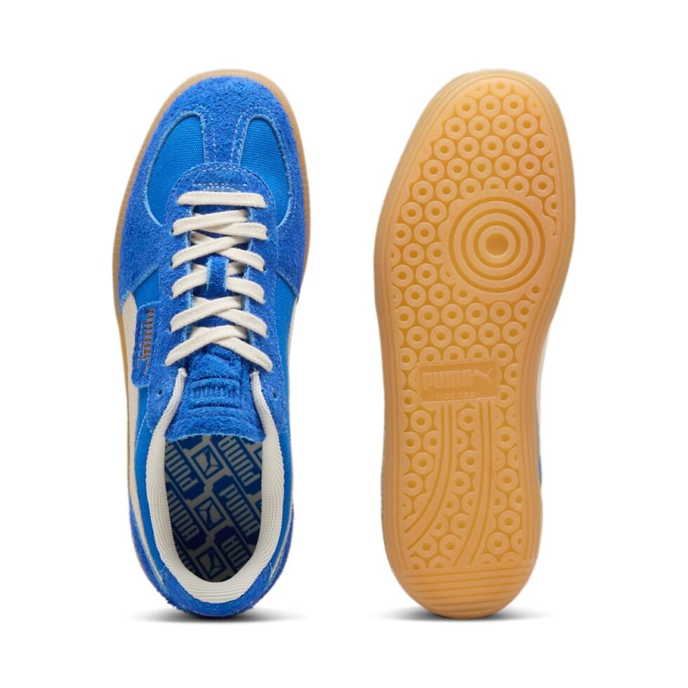 Puma Palermo Vintage 'Hyperlink Blue Ivory' 396841-01 - Image 4