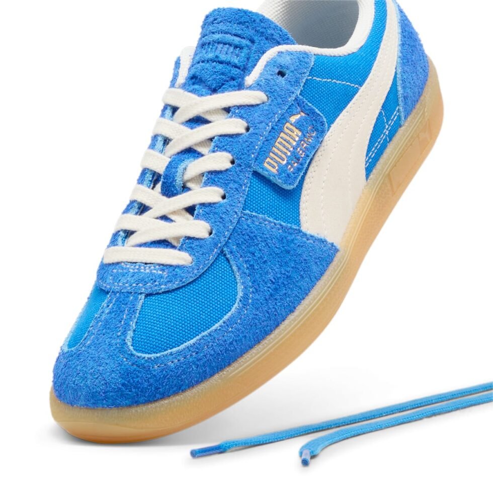 Puma Palermo Vintage 'Hyperlink Blue Ivory' 396841-01 - Image 5