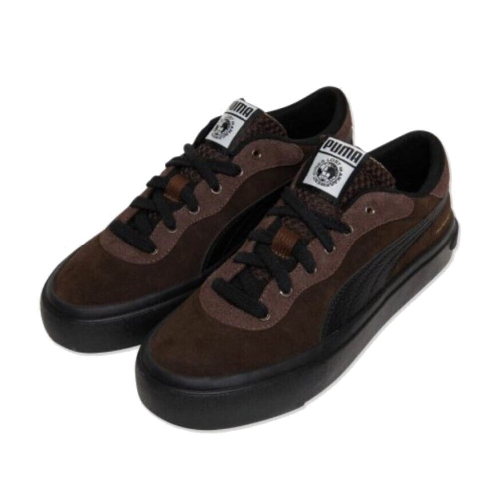 (WMNS) PUMA X LMC Royale Suede Chestnut 'Black Brown' 396957-02 - Image 2