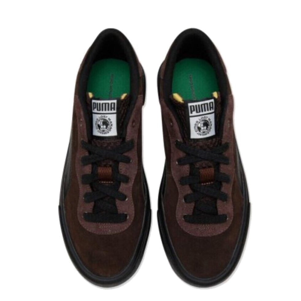(WMNS) PUMA X LMC Royale Suede Chestnut 'Black Brown' 396957-02 - Image 3
