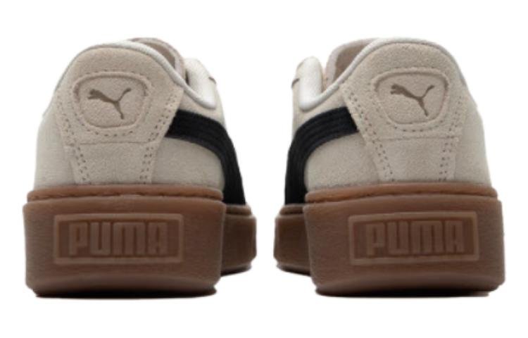 (WMNS) PUMA Suede Platform Shoes 'Beige Brown' 397233-02 - Image 4