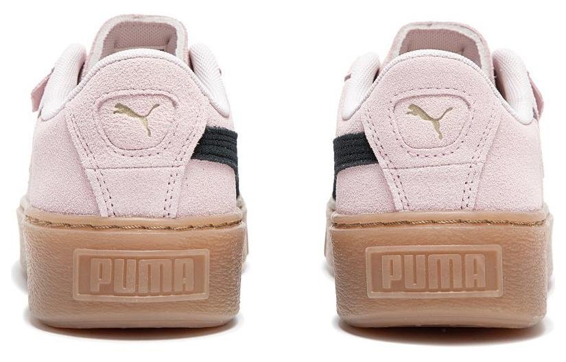 (WMNS) PUMA Suede Platform Shoes 'Pink Black Gum' 397233-05 - Image 8
