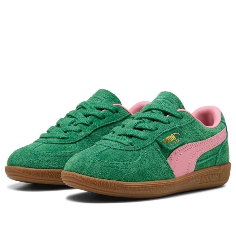 (PS) PUMA Palermo 'Archive Green Pinkscape' 397273-42 - Image 6