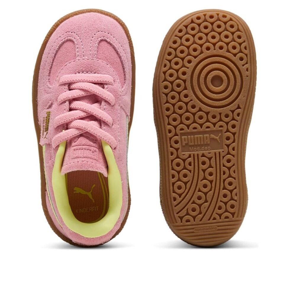(TD) PUMA Palermo 'Pinkscape Fresh Yellow' 397274-43 - Image 5