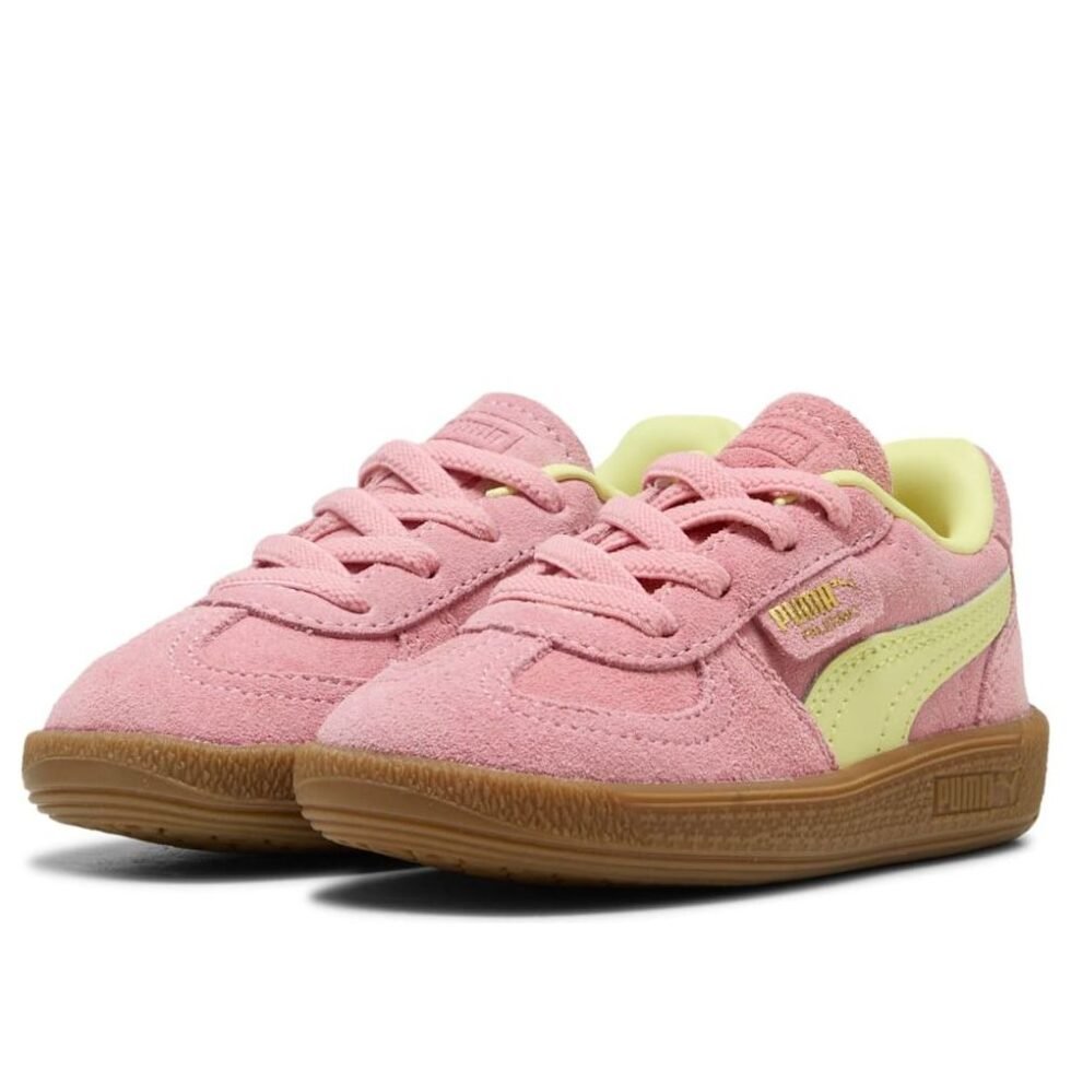 (TD) PUMA Palermo 'Pinkscape Fresh Yellow' 397274-43 - Image 6