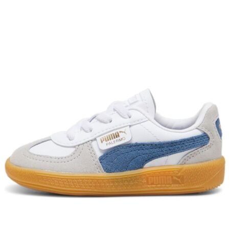 (TD) Puma Palermo Leather 'White Blue Horizon Gum' 397277-04