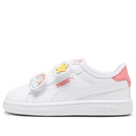 (TD) Puma Smash 3.0 V 'Badges White Passionfruit' 397287-01