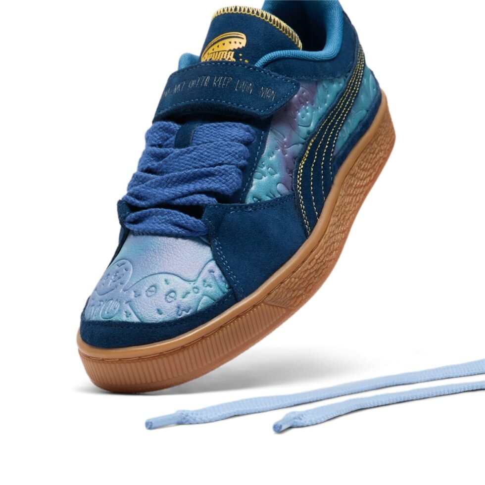 PUMA x Dazed and Confused Suede 'Persian Blue' 397322-01 - Image 4