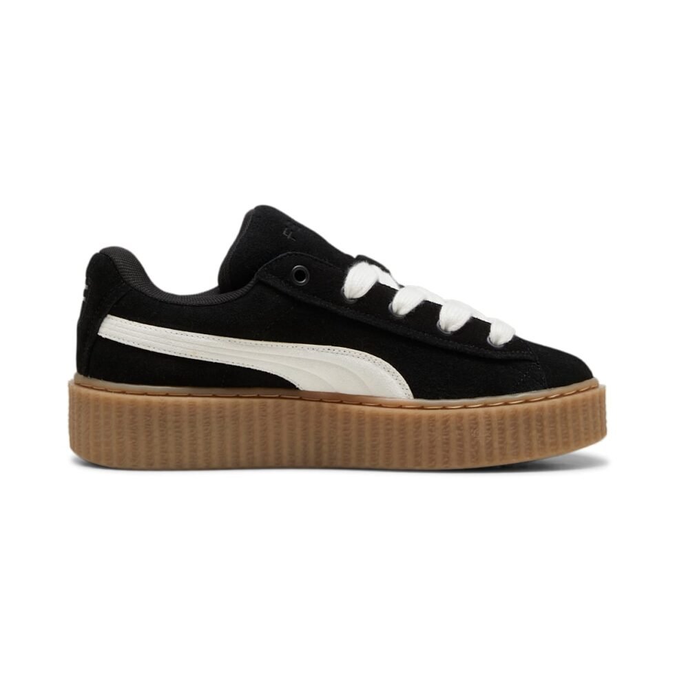 (GS) PUMA x Fenty Creeper Phatty 'Black Warm White' 397587-01 - Image 2