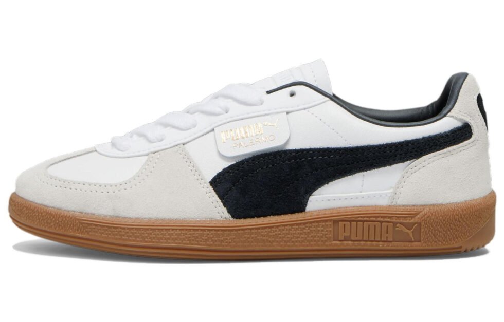 (WMNS) PUMA Palermo 'White Vapor Grey Gum' 397647-01 - Image 2