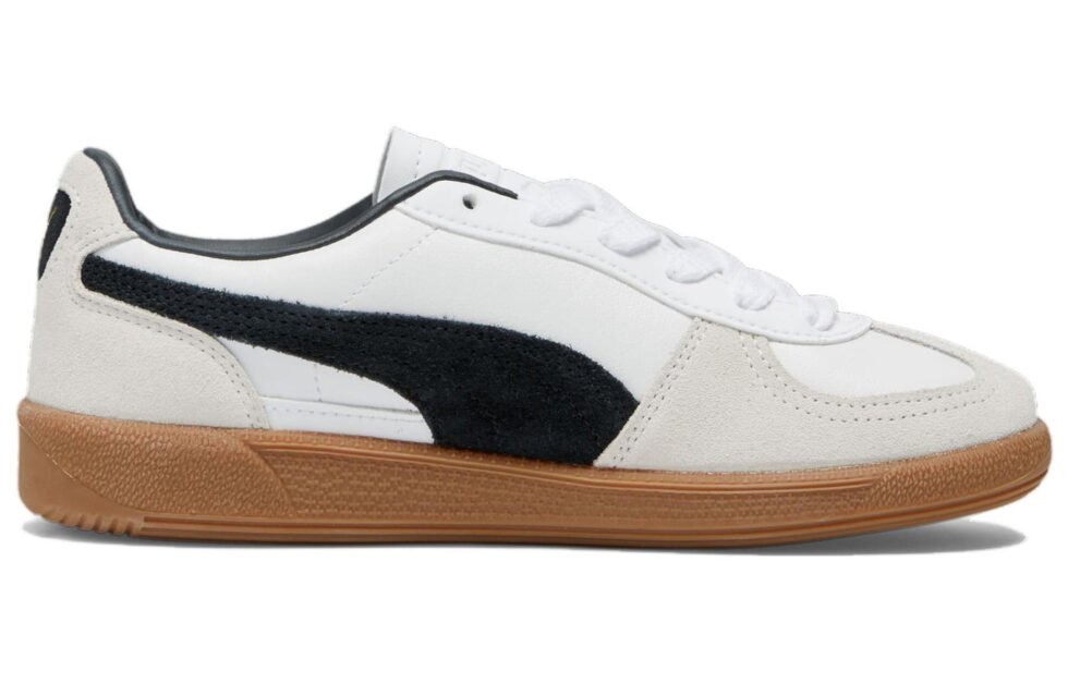 (WMNS) PUMA Palermo 'White Vapor Grey Gum' 397647-01 - Image 3