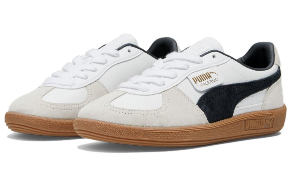 (WMNS) PUMA Palermo 'White Vapor Grey Gum' 397647-01 - Image 4