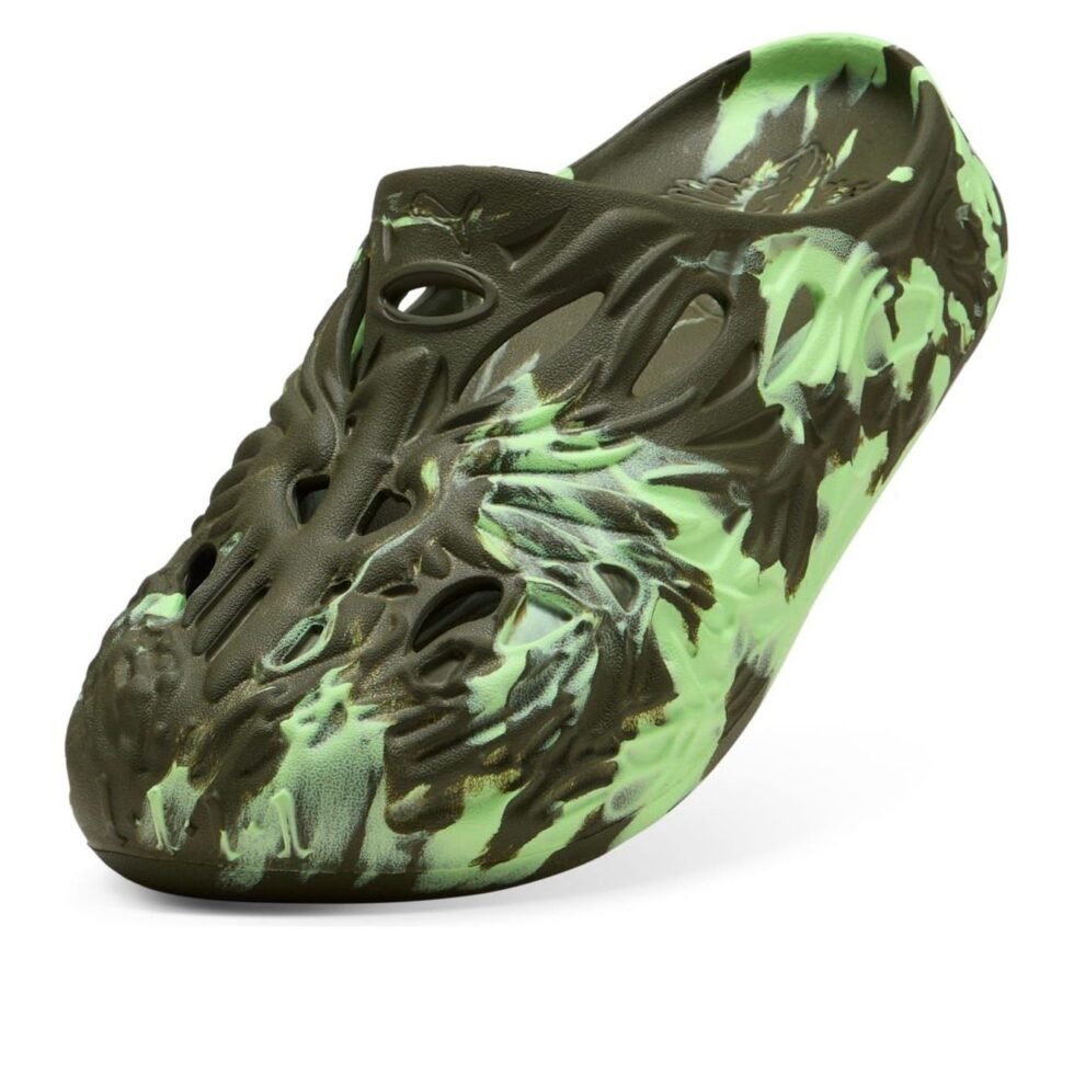 PUMA MB.04 Slides 'Dark Olive Fizzy Light' 397665-14 - Image 5