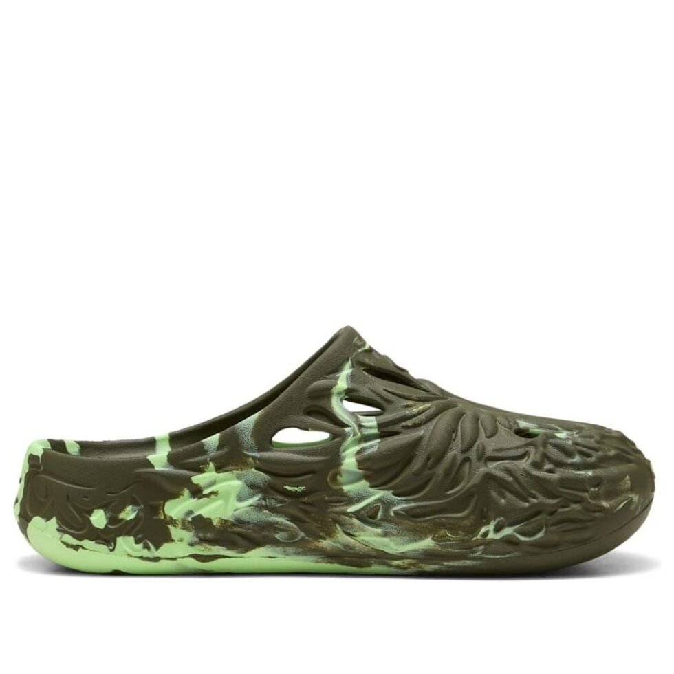 PUMA MB.04 Slides 'Dark Olive Fizzy Light' 397665-14 - Image 6