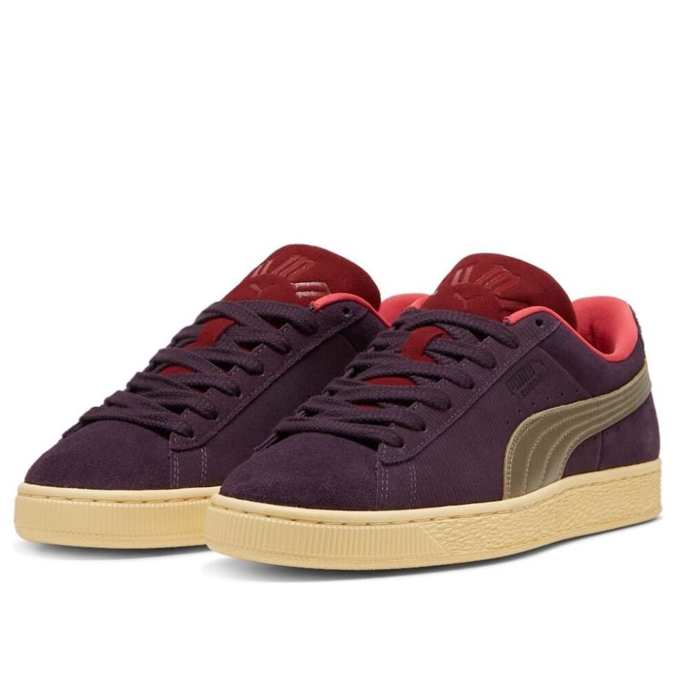 PUMA Play Loud Suede 'Midnight Plum Chamomile' 398190-01 - Image 3