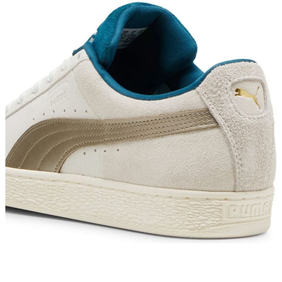 PUMA Play Loud Suede 'Warm White Cold Green' 398190-02 - Image 6