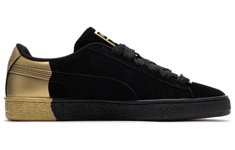 PUMA Suede Dance Crew 'Black Gold Metallic' 398306-01 - Image 2