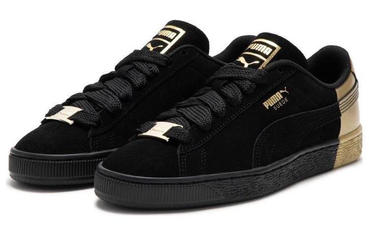 PUMA Suede Dance Crew 'Black Gold Metallic' 398306-01 - Image 3