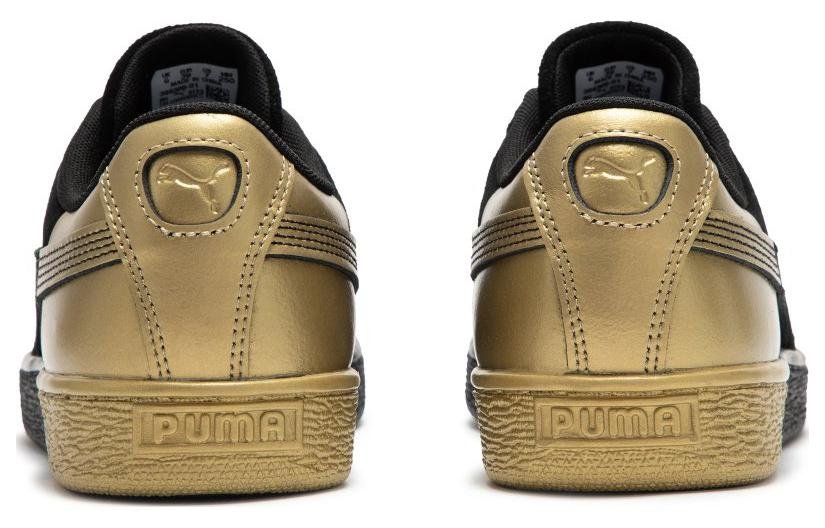 PUMA Suede Dance Crew 'Black Gold Metallic' 398306-01 - Image 4