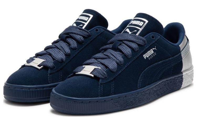 PUMA Suede Dance Crew 'Navy Silver' 398306-02 - Image 3