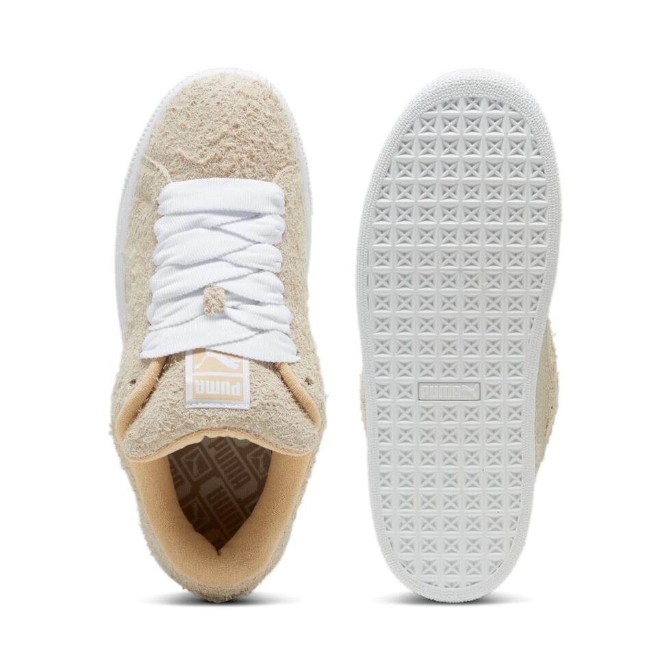 (WMNS) PUMA Suede XL 'Hairy Alpine Snow' 398309-01 - Image 4