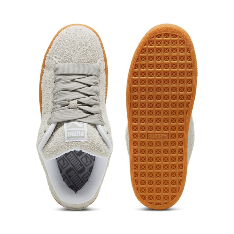 (WMNS) PUMA Suede XL 'Hairy Feather Grey Gum' 398309-02 - Image 4
