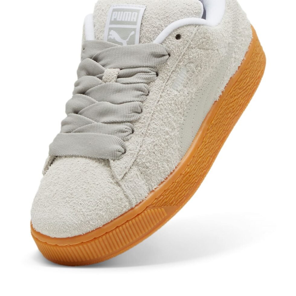(WMNS) PUMA Suede XL 'Hairy Feather Grey Gum' 398309-02 - Image 5